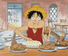 Anime Eating Food GIFs | Tenor
