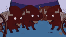 Bison Laughing GIF - Bison Laughing Simpsons GIFs