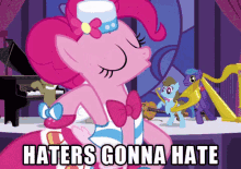 my little pony pinkie pie haters gonna hate dancing dance