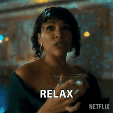 Relax Allison Hargreeves GIF - Relax Allison Hargreeves Emmy Raver Lampman GIFs