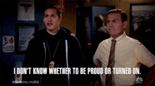 I Dont Know Whether To Be Proud Or Turned On Jake Peralta GIF - I Dont Know Whether To Be Proud Or Turned On Jake Peralta Andy Samberg GIFs