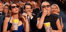 Popcorn Eating GIF - Popcorn Eating Movie Time GIFs