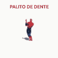Spiderman Dance GIF - Spiderman Dance Palito De Dente GIFs