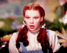 Judy Garland Wizard Of Oz GIF - Judy Garland Wizard Of Oz Surprised GIFs
