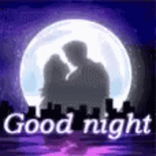 Good Night,Kiss,Couple,Sweet Dreams,gif,animated gif,gifs,meme.