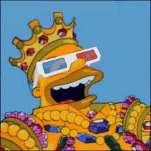 Rich Homer GIF - Rich Homer Laugh GIFs
