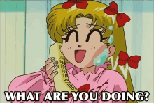 What Are You Doing GIF - What Are You Doing Sailor Moon GIFs