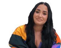 Raise Eyebrows Demi Lovato Sticker - Raise Eyebrows Demi Lovato Bustle Stickers
