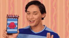 Handy Dandy Notebook Blues Clues And You GIF - Handy Dandy Notebook Blues Clues And You Blues Clues GIFs