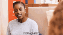 Nope GIF - Issa Rae Thats Too Much Insecure GIFs
