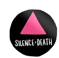 Silence Equals Death Silence Sticker - Silence Equals Death Silence Death Stickers