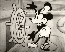 Disney Mickey GIF - Disney Mickey Steamboatwillie GIFs