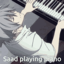 Saad Piano GIF - Saad Piano Playing Piano GIFs