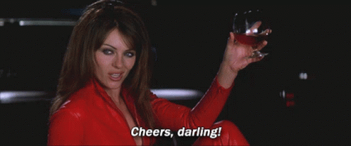 Cheers Devil GIF - Cheers Devil Bedazzled GIFs
