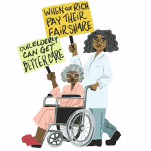 when the rich pay their fair share our elderly get better care elderly elderly care health care