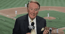 Vin Scully GIF - Vin Scully Eating GIFs