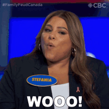 wooo family feud canada wow woah excited