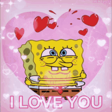 Spongebob Love GIF - Spongebob Love I Love You GIFs