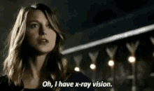 Supergirl Oh GIF - Supergirl Oh X Ray Vision GIFs