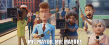 Paw Patrol Mr Mayor GIF - Paw Patrol Mr Mayor News Reporter GIFs