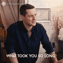 What Took You So Long Patrick GIF - What Took You So Long Patrick Patrick Brewer GIFs