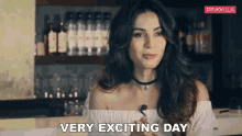 Very Exciting Day Sonal Chauhan GIF - Very Exciting Day Sonal Chauhan Pinkvilla GIFs