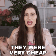 They Were Very Cheap Marissarachel GIF - They Were Very Cheap Marissarachel Cheap GIFs
