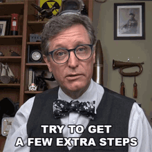 Try To Get A Few Extra Steps Lance Geiger GIF - Try To Get A Few Extra Steps Lance Geiger The History Guy GIFs