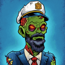 Zombie Chains GIF - Zombie Chains Laser Eyes GIFs