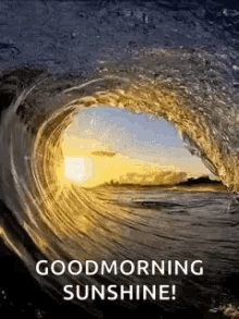 Good Morning Sunshine GIF - Good Morning Sunshine Ocean GIFs