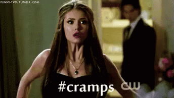 Cramps GIF - Period Katherine Pierce The Vampire Diaries - Discover &amp; Share  GIFs