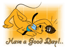 Pluto Have A Good Day GIF - Pluto Have A Good Day Dog GIFs