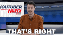 Thats Right Benedict Townsend GIF - Thats Right Benedict Townsend Youtuber News GIFs