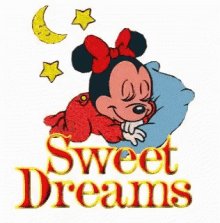 Sweet Dreams Minnie Mouse GIF - Sweet Dreams Minnie Mouse GIFs