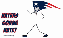 haters gonna hate patriots new england nfl football