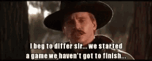 Tombstone I Beg To Differ GIF - Tombstone I Beg To Differ Val Kilmer GIFs