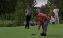 happy gilmore putter throw