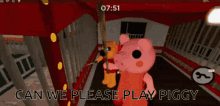 Piggy Lets Play Piggy GIF - Piggy Lets Play Piggy Please GIFs