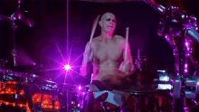 Drum Roll Adrian Young GIF - Drum Roll Adrian Young No Doubt GIFs