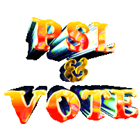 Psl Psl And Vote Sticker - Psl Psl And Vote Pumpkin Spice Latte Stickers