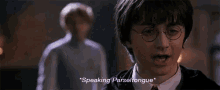 Parseltongue Harry Potter GIF - Parseltongue Harry Potter Chamber Of Secrets GIFs