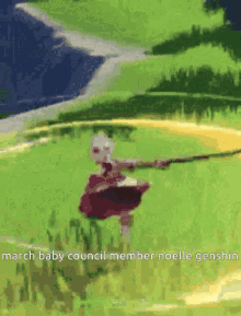 March Noelle Genshin GIF - March Noelle Genshin March Baby Council GIFs
