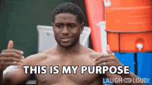 this is my purpose this is why im here reggie bush cold as balls this is my calling