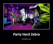 Lmfao Party Zebra GIF - Lmfao Party Zebra Dance GIFs