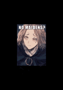 No Maidens No Maidens Meme GIF - No Maidens No Maidens Meme Elden Ring No Maidens Meme GIFs