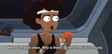 We Have Replicators Why Is There A Chef GIF - We Have Replicators Why Is There A Chef Thats Just Shady GIFs