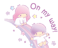 Sanrio Goodnight Sticker - Sanrio Goodnight On My Way Stickers