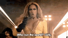Happy International Women'S Day GIF - Beyonce Who Run The World Girl Power GIFs
