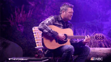 Strumming The Guitar The Voice GIF - Strumming The Guitar The Voice Playing Guitar GIFs