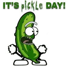 Pickle Rick Pickle Day GIF - Pickle Rick Pickle Day Rick And Morty GIFs